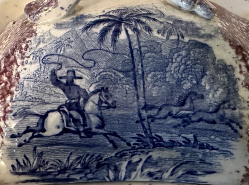2-Color Staffordshire Box: Peruvian Horse Hunt