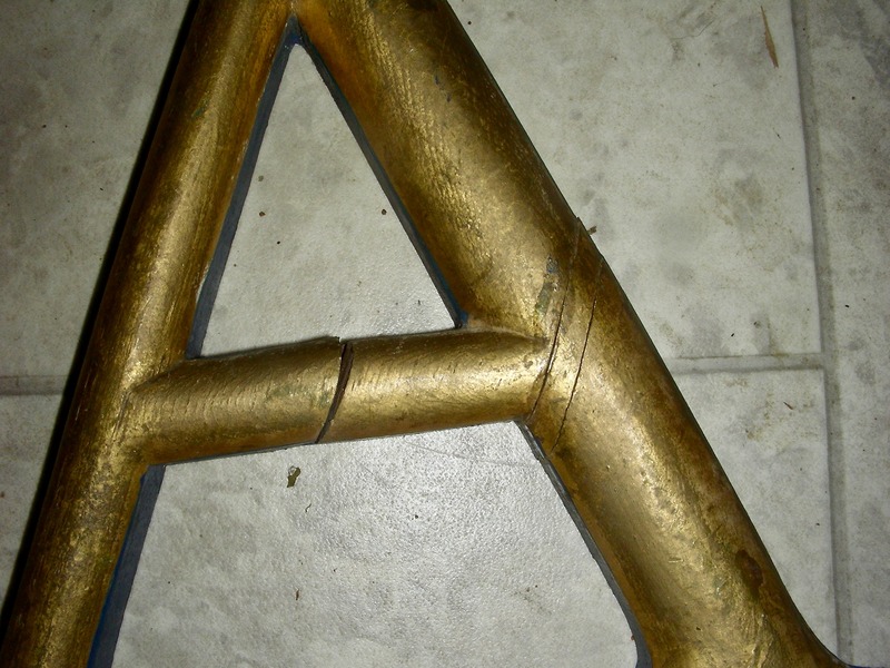 3 Early Gilt Letters: D A D