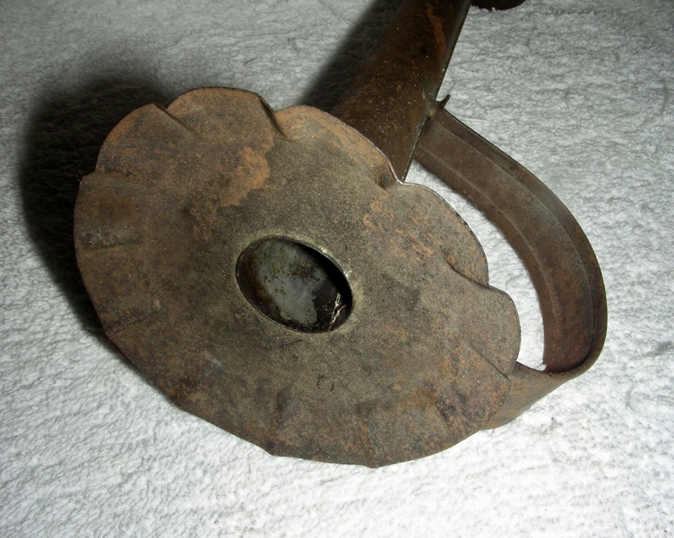 Single Tube Tin Candle Mold, Late 19th Century