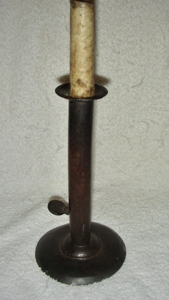 Tall Hog Scraper Push-up Candlestick