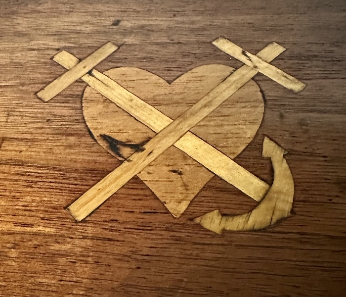 Inlaid Dovetailed Document / Storage Box
