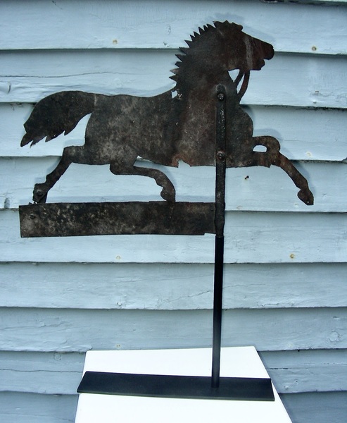 Small Tin Horse Weathervane