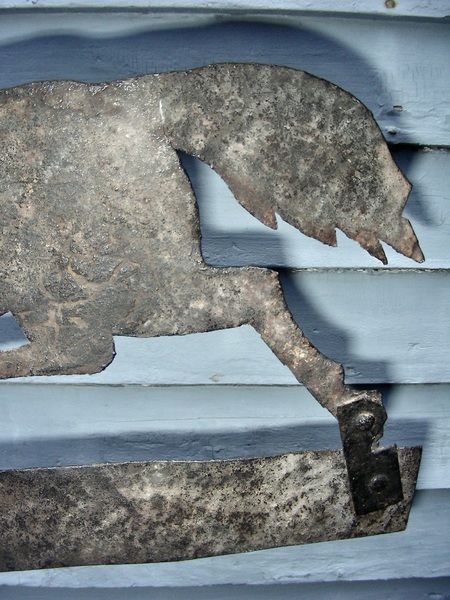 Small Tin Horse Weathervane