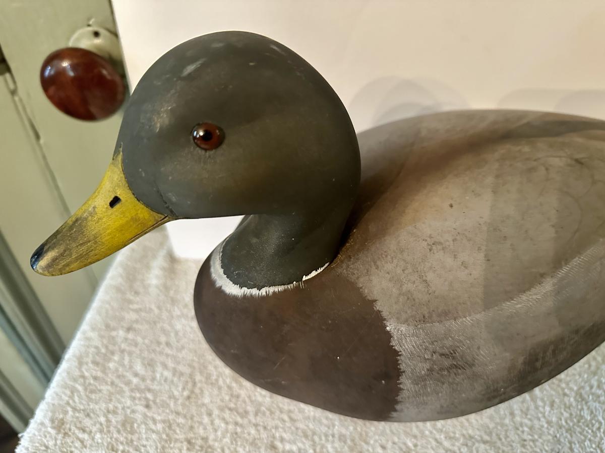 Signed Ken Harris Mallard Decoy