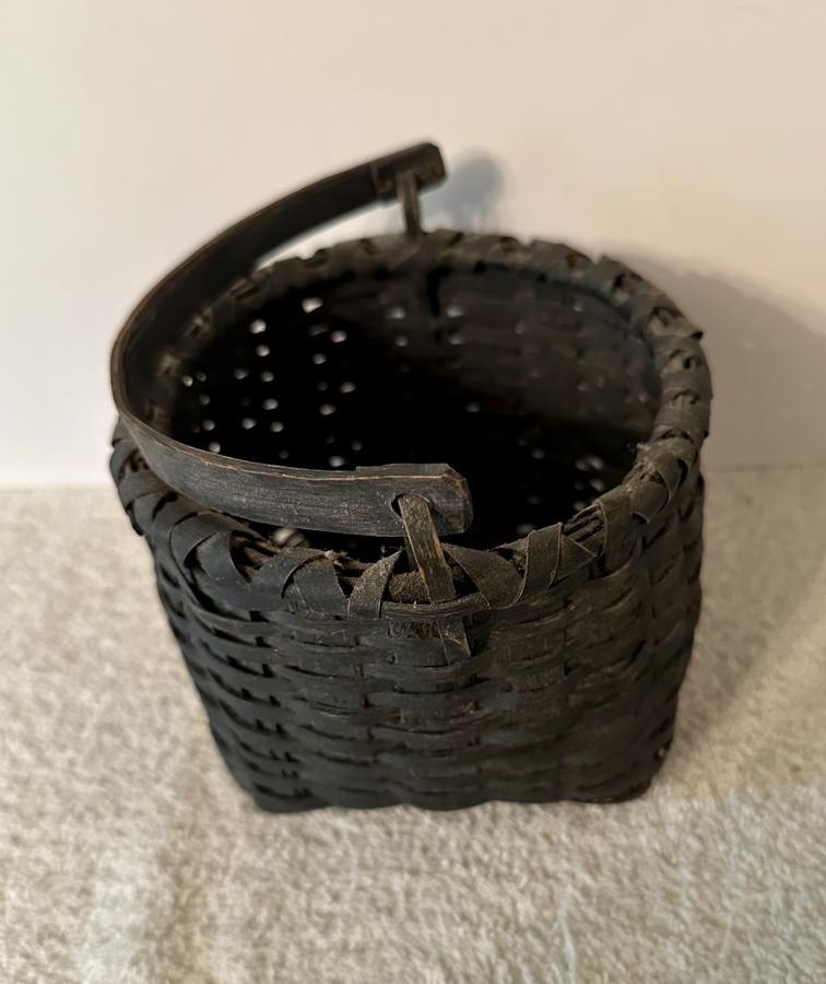 Small Green Swing Handle Basket