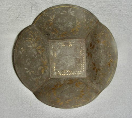 Decorated Tole Tin Ware Apple/Bread Tray
