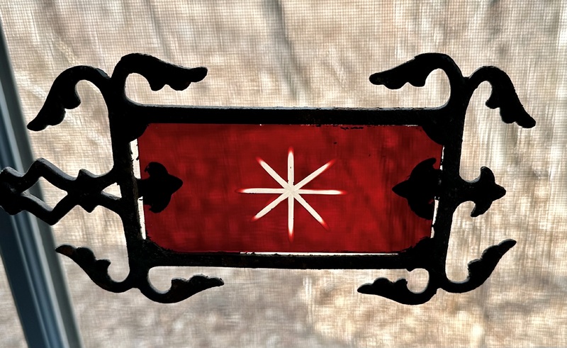 Arrow & Banner Lightening Rod Weathervane