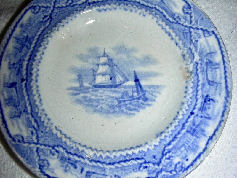 American Marine Historical Stafforeshire Cup Plate