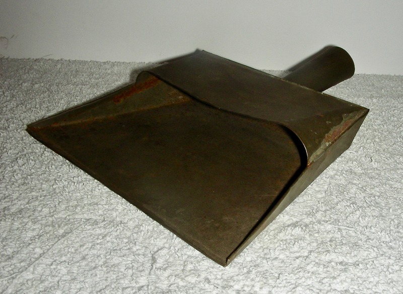 Small 19th Century Tin Dust or Crumb Pan