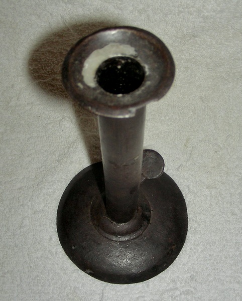 Tall Hog Scraper Push-up Candlestick