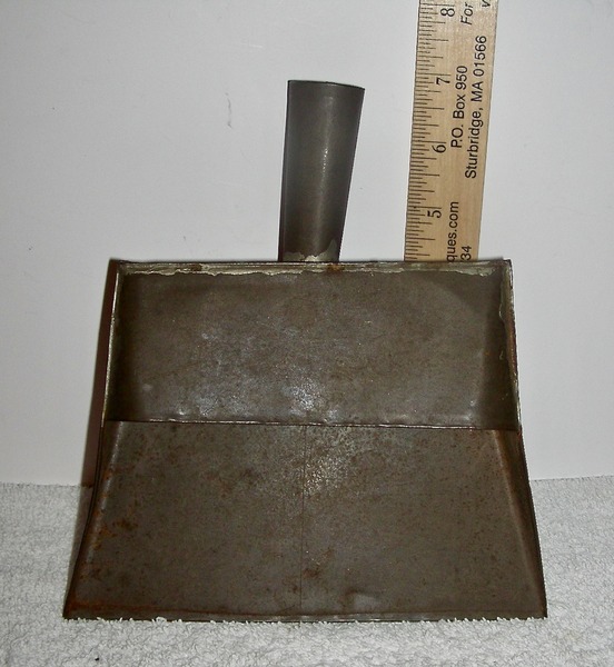 Small 19th Century Tin Dust or Crumb Pan