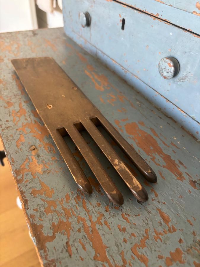 Antique Wood Glove Form Stretcher American Find