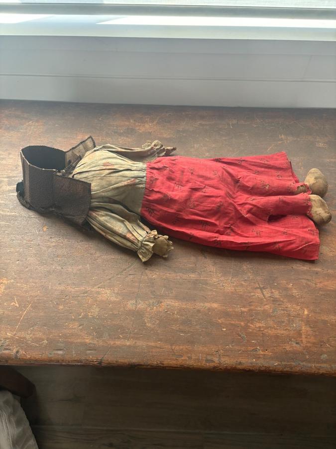 Antique New England Cloth Rag Doll Patsy Martin