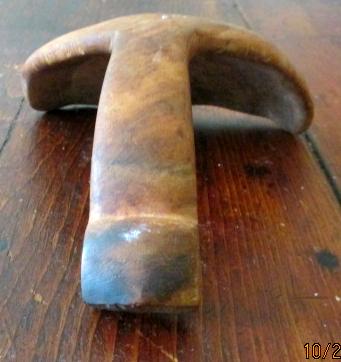 1800's Penna Burl Dough Scraper