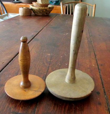 1800's Shaker Herb Crusher and Darning Tool