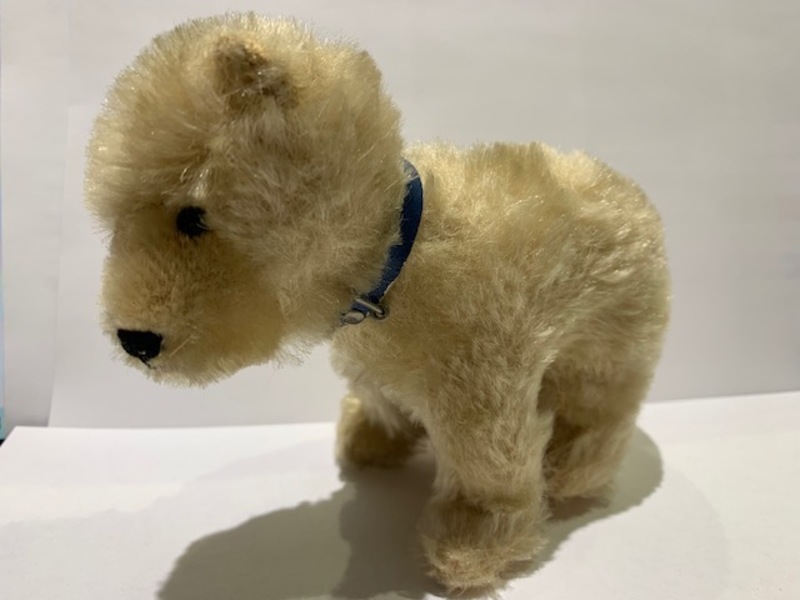 vintage standing mohair toy bear