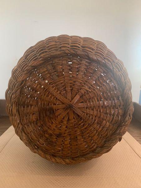 mid 19th c. NE splintwoodbasket
