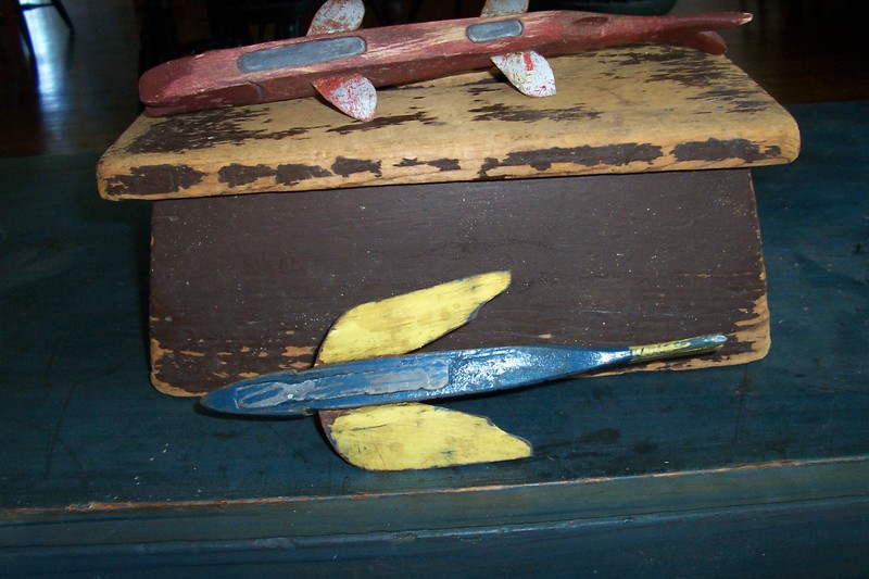 2 early fish decoys