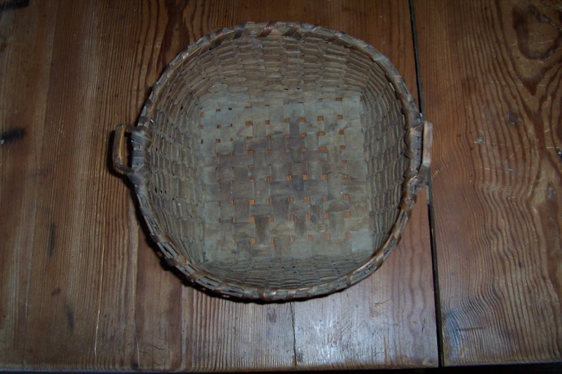 19th c. sewing basket