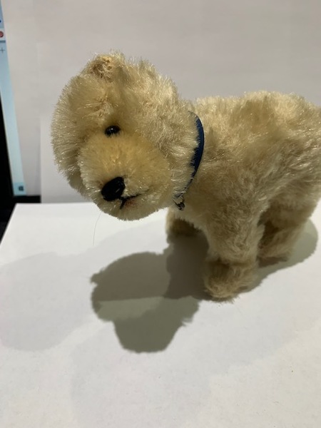 vintage standing mohair toy bear