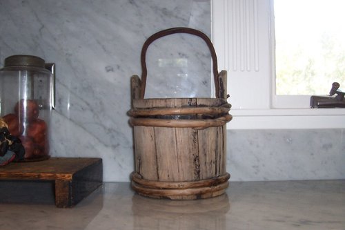 late 1800/ early 1900 staved bucket