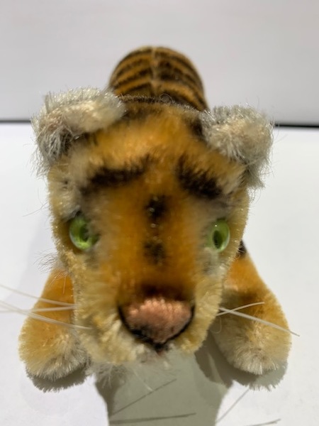 vintage stuffed toy tiger cub