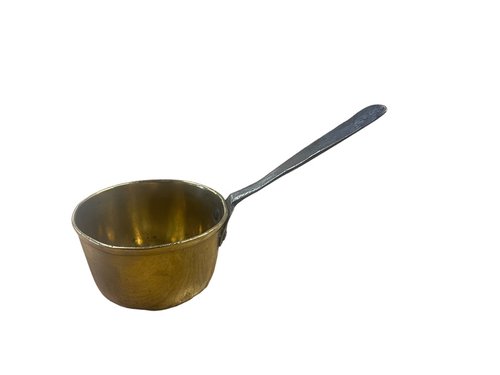 Early Brass and Iron Sauce Pan