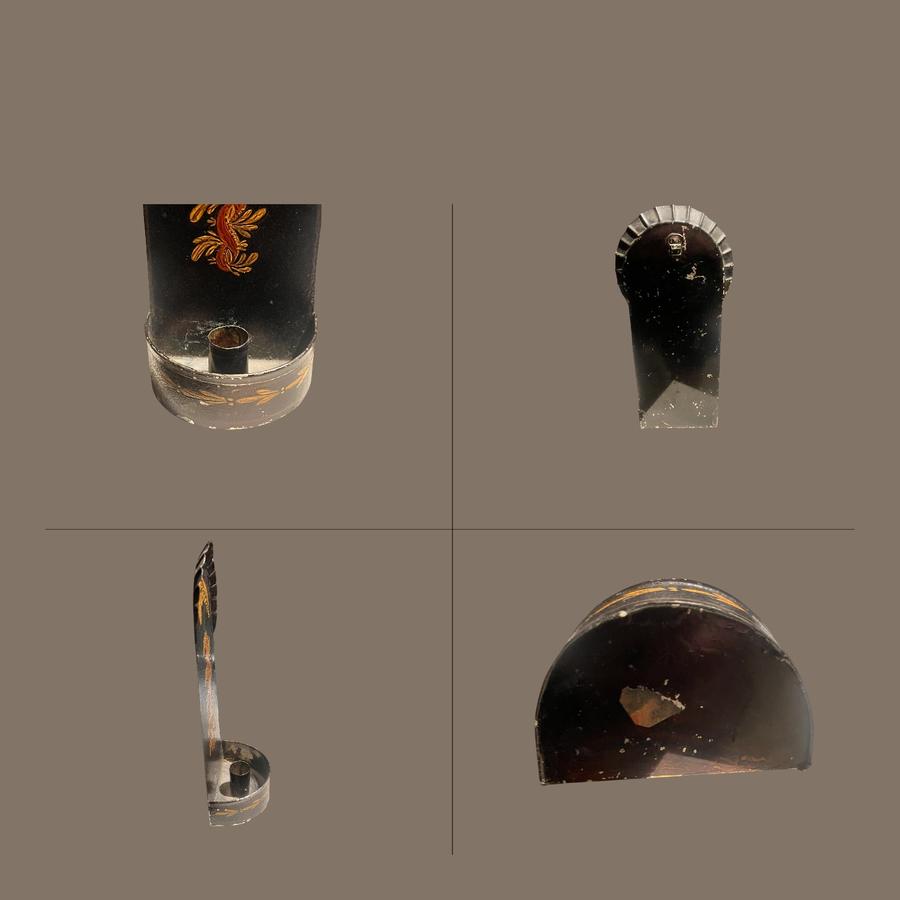 Toleware Sconce