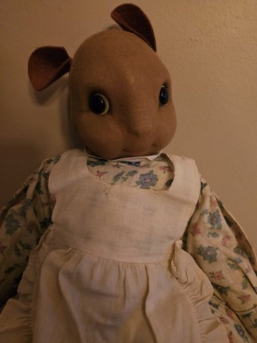 Uncle Wiggly's Nurse Jane Fuzzy Wuzzy cloth Doll