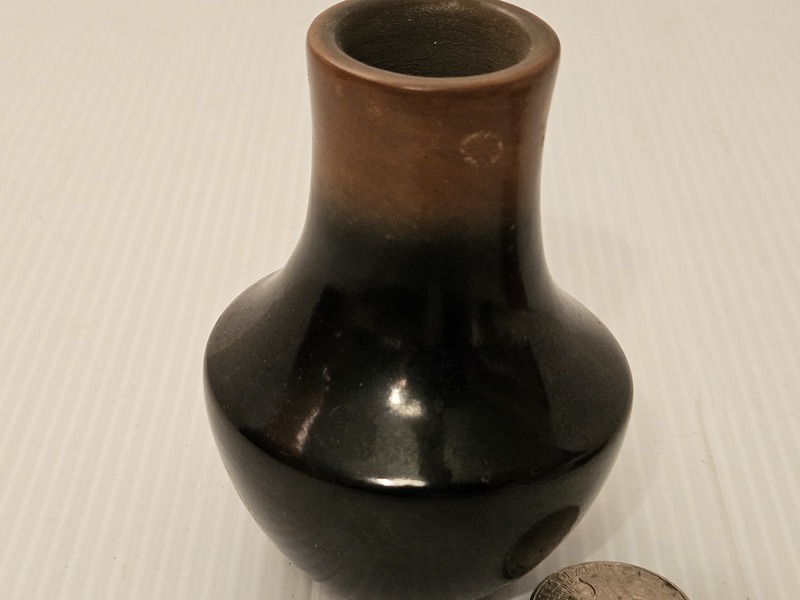 Miniature Vase by Dora Tse Pe of San Ildefonso