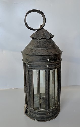 19th C Tin Candle Lantern