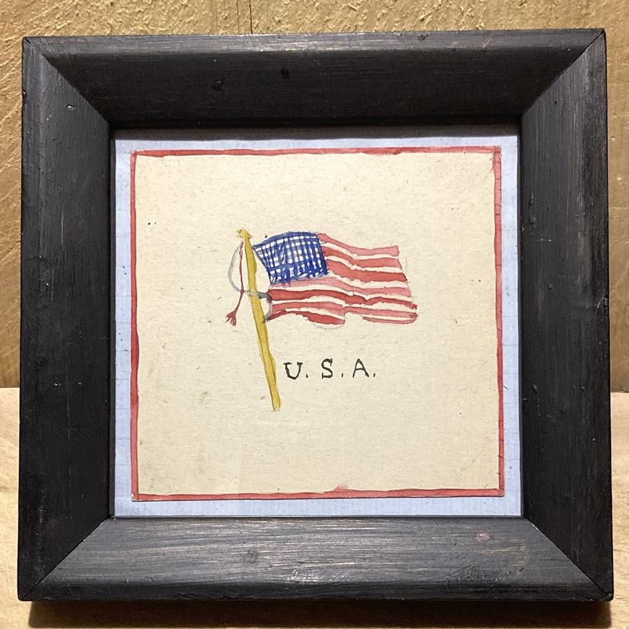 Flag watercolor