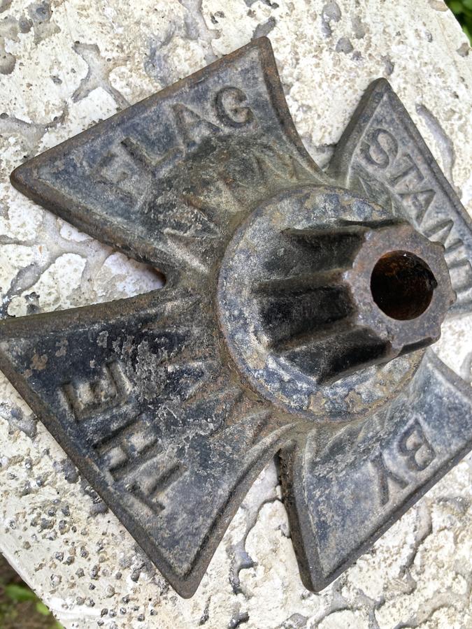 19thc Flag Stand