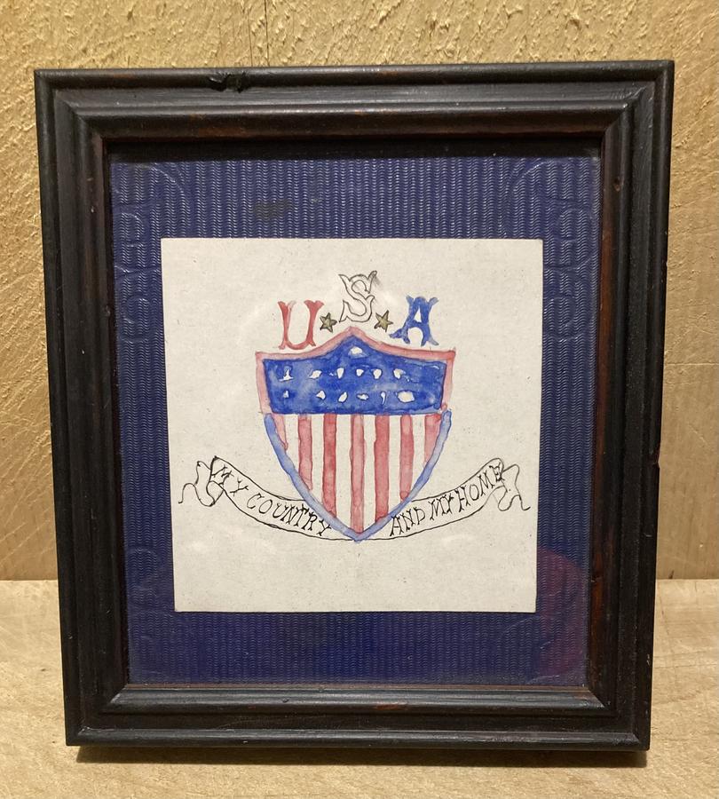Patriotic watercolor