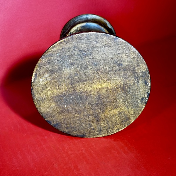 26-036. A Hardwood Turned Lamp Stand