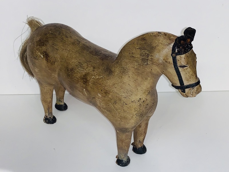 Folk Art carved horse