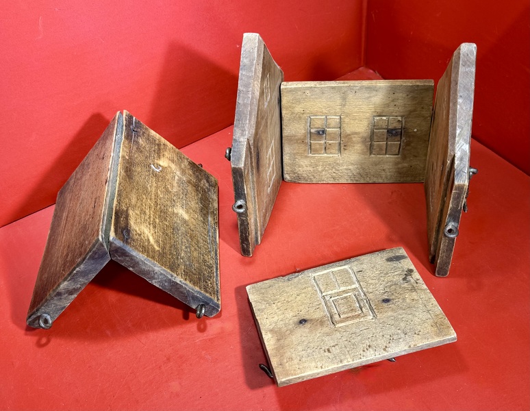 25-164 Maple Sugar Mold of a Classic "Sugar Shack"