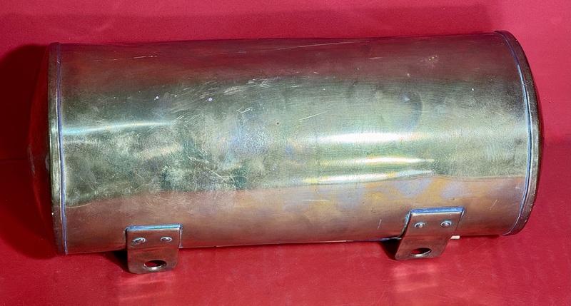 25-181 Cylindrical Brass Hanging Candle Box