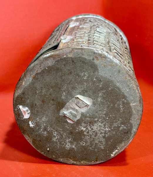 25-052. A Medium-Sized Punched Tin Candle Lantern