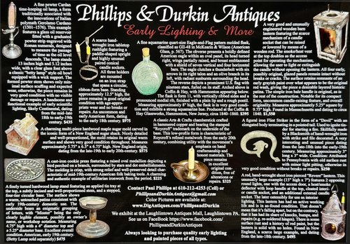 January 2026 Maine Antique Digest Ad.