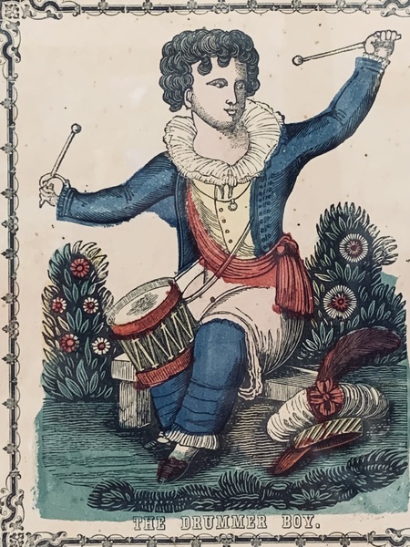 22-098. Early print titled “The Drummer Boy".