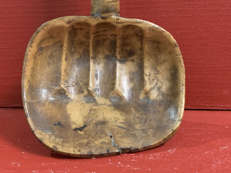 22-108. Native American hand carved scoop.