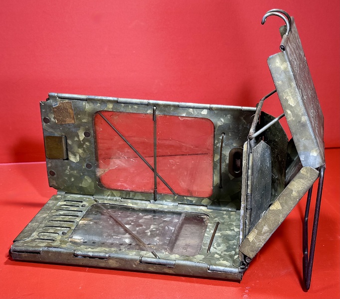24-252 Folding Candle Lantern Isinglass Window