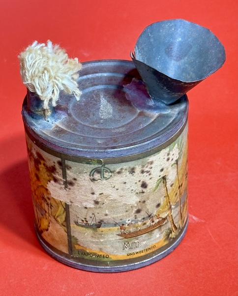 24-179. Here is a very nice Make-Do fluid lamp