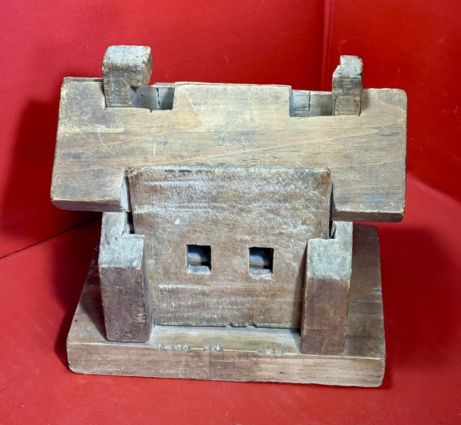 25-165. Maple Sugar Mold of a Classic Sugar Shack
