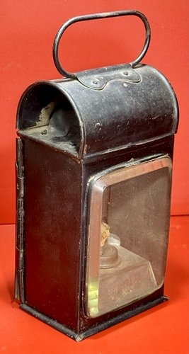 24-251. Tin fluid Lantern for coal oil or kerosine