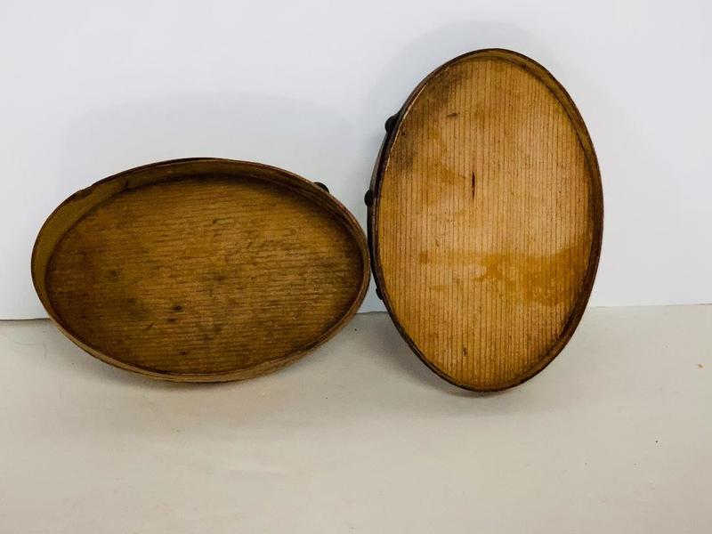 Small PA bentwood trinket box