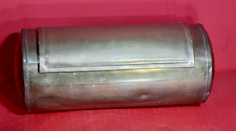 25-181 Cylindrical Brass Hanging Candle Box