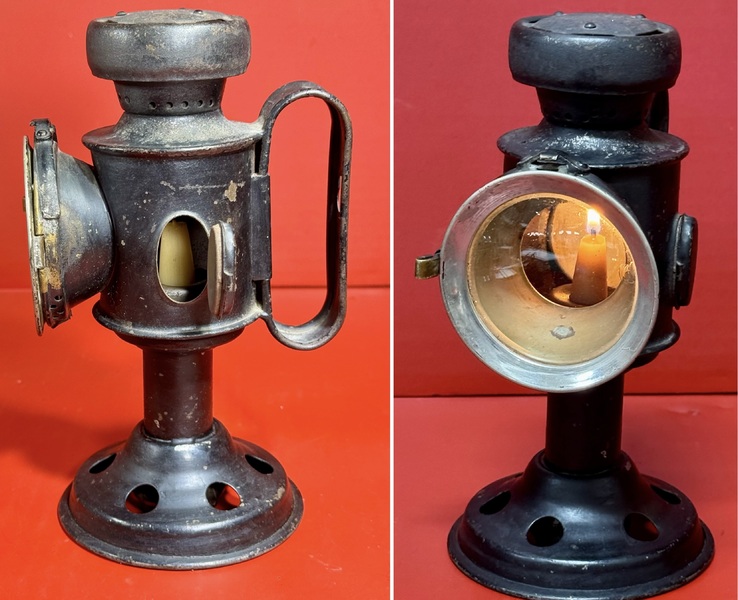 24-255. World War II era Candle Lantern