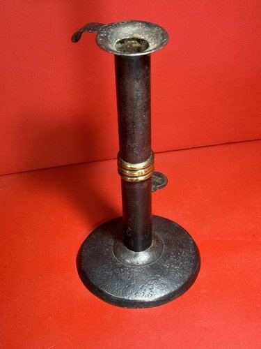 23-192 Triple brass wedding ring, candlestick
